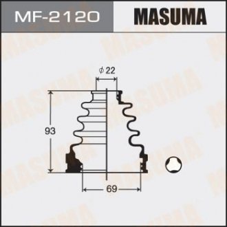 Пильник ШРУС внутрішнього Toyota Corolla (00-06), RAV 4 (00-05) MASUMA MF2120