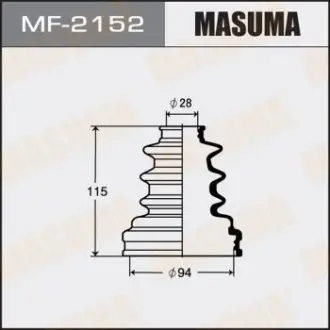 Пильник ШРУС внутрішнього Toyota Hilux (-05) MASUMA MF2152