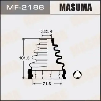 Пильник ШРУС внутрішнього Toyota Camry (01-11), Corolla (01-04), Highlander (00-07), RAV 4 (00-) MASUMA MF2188