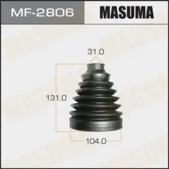 Пыльник ШРУСа внутренний(пластик)+спецхомут Toyota FJ Cruiser (06-09), Land Cruiser Prado (02-) MASUMA MF2806