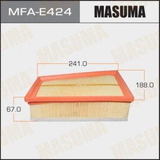 Фильтр воздушный A0459 RENAULT/ MEGANE II/ V1600 08- MASUMA MFAE424