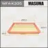 Фільтр повітряний A0244 KIA/ MAGENTIS/ V2000 V2700 05- MASUMA MFAK335 (фото 1)