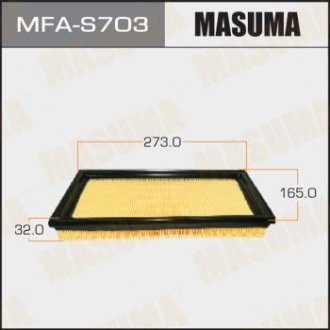 Фільтр повітряний SUZUKI/ SX4/ YA11SYC11S 06- MASUMA MFAS703