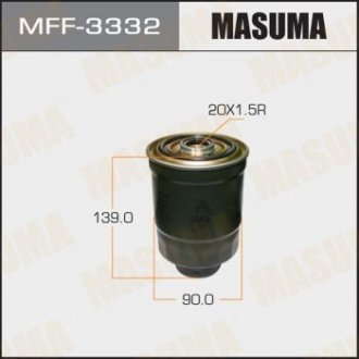 Фильтр топливный Mitsubishi L 200 (-08), Pajero Sport (-09) Disel MASUMA MFF3332