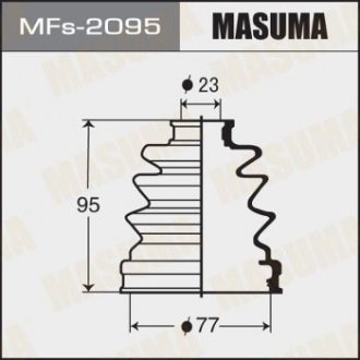 Пильовик ШРУСа зовнішній (силікон) Mazda 3 (03-08) MASUMA MFS2095