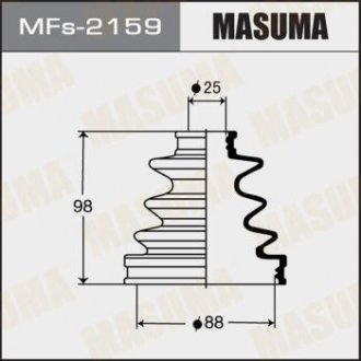 Пильовик ШРУСа зовнішнього (силікон) Toyota Camry (01-05), Prius (09-15) MASUMA MFS2159