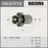 Гайка колеса 14x1.5 Land Cruiser з шайбою D 35mm / під ключ = 22мм MASUMA MLS012 (фото 1)