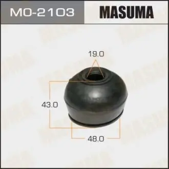 Пильовик опори кульовий (20х48х43) MASUMA MO2103