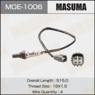 Датчик кисню (лямбда-зонд) Toyota Highlander (00-07) MASUMA MOE1006 (фото 1)