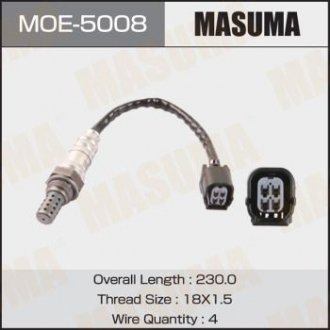 Датчик кисню (лямбда-зонд) Honda Accord 2.4 (07-12) MASUMA MOE5008