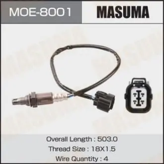 Датчик кисню (лямбда-зонд) Subaru Legacy, Outback 2.5 (09-14) MASUMA MOE8001