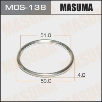 Кільце глушника MASUMA MOS138