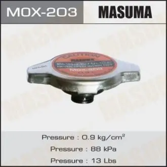Кришка радіатора Lexus/Mitsubishi/Toyota 0.9 bar MASUMA MOX203