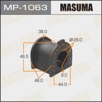 Втулка стабілізатора переднього Toyota FJ Cruiser (06-09), Land Cruiser Prado (02-09) (Кратно 2 шт) MASUMA MP1063