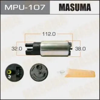 Бензонасос електричний (+сітка) Toyota MASUMA MPU107