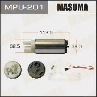 Бензонасос електричний (+сітка) Nissan/Subaru MASUMA MPU201