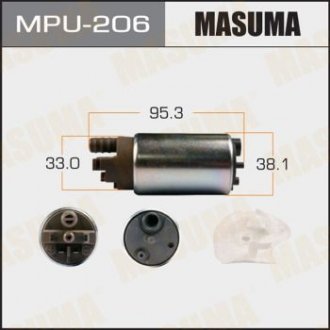 Бензонасос електричний (+сітка) Nissan MASUMA MPU206