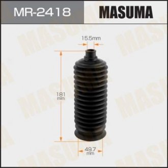 Пильник рульової рейки (пластик) Toyota FJ Cruiser (10-18), Land Cruiser Prado (02-09) MASUMA MR2418