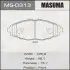 Колодки гальмівні (MS-0313) MASUMA MS0313 (фото 1)
