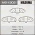 Колодка гальмівна передня Toyota Venza (09-16) MASUMA MS1902 (фото 1)