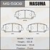 Колодка тормозная передняя Mazda CX-5 (11-) MASUMA MS5908 (фото 1)