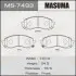 Колодка тормозная MASUMA MS7493 (фото 1)