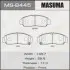 Колодка гальмівна MASUMA MS8445 (фото 1)