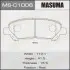 Колодка задня гальмівна Toyota Highlander (08-14) MASUMA MSC1006 (фото 1)