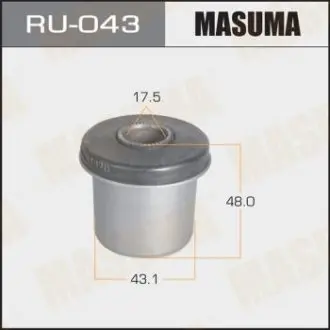 Сайлентблок переднього верхнього важеля Mitsubishi L200 (-08), Pajero Sport (-09) MASUMA RU043