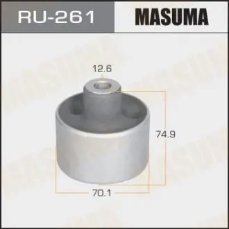 Сайлентблок заднього поздовжнього важеля Mitsubishi Carisma (-03), Colt (-03), Lancer (-03) (UA261) MASUMA RU261