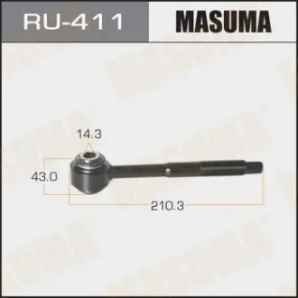 Тяга задня поперечна права (з сайлентблоком) R Toyota Avalon (05-12), Camry (01-), Highlander (01-03) (RU-411) MASUMA RU411