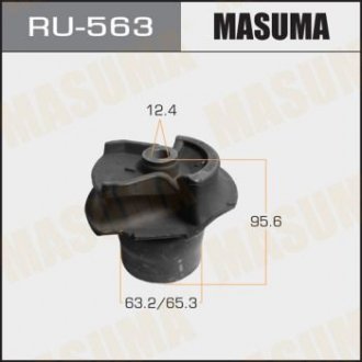 Сайлентблок задньої балки Toyota Corolla (01-07), Prius (03-11) MASUMA RU563