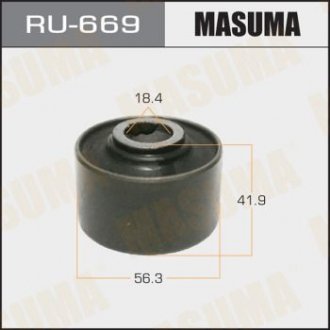 Сайлентблок MURANO/Z51 задній MASUMA RU669