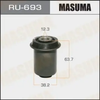 Сайлентблок нижнього важеля переднього Mazda CX9 (09-14) MASUMA RU693