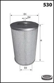 Фільтр повітря MECAFILTER FA3494