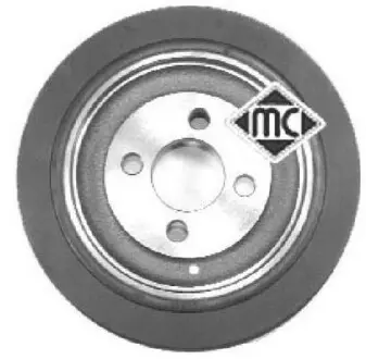 Шків колінвалу Peugeot Boxer/Citroen Jumper 2.5 (94-) Metalcaucho 04201