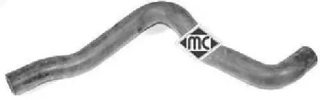 Патрубок радіатора Peugeot 406 2.0 HDI Metalcaucho 08599