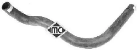 Патрубок радіатора Peugeot 406 2.0HDI (98-01) Metalcaucho 08600