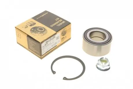 Підшипник маточини (передньої) Renault Megane III/IV 08-/Duster 11- (42x80x39) (+ABS) (к-кт) Metelli 19-2872