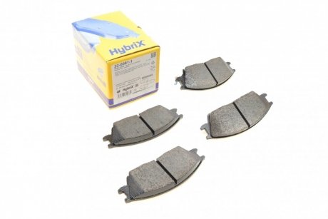 Колодки тормозные (передние) Hyundai Accent I/II 94-05/Getz 02-10/Elantra 90-00/Pony 85-95 Metelli 22-0081-1