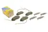 Колодки тормозные (передние) Citroen Berlingo 96-11/Xsara/Peugeot 306 93-05/Partner 96-15 (+датчики) Metelli 22-0217-0 (фото 1)