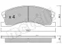 Колодки тормозные (передние) Jeep Grand Cherokee II 99-05 Metelli 22-0626-0 (фото 1)