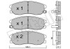 Комплект гальмівних колодок (дискових) Metelli 22-0778-0 (фото 1)