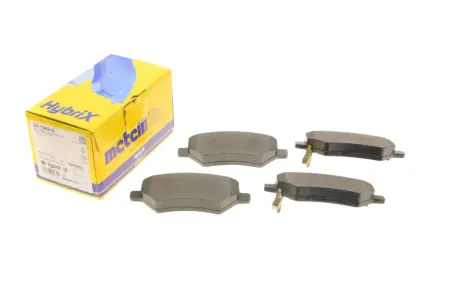 Колодки тормозные (передние) Chery A3/M11/Tiggo/Niche 08- Metelli 22-1049-0