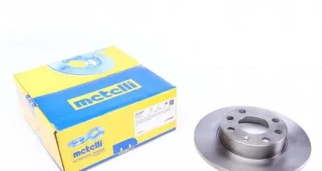 Диск тормозной (передний) Opel Corsa A 82-91/Kadett D/E 79-91 (236x10) (полный) Metelli 23-0071