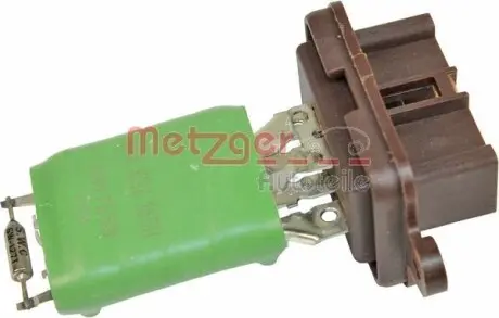Резистор вентилятора пічки, постійний METZGER 0917259
