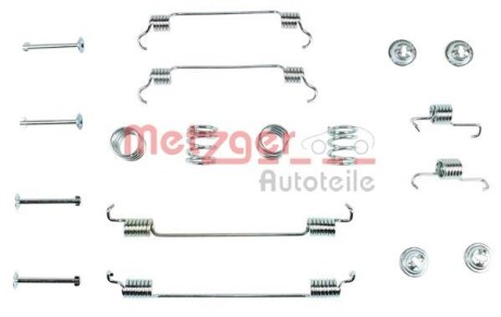 Монтажный к-кт тормозных колодок METZGER 105-0034