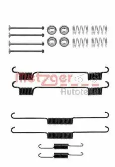 Монтажный к-кт тормозных колодок. METZGER 105-0817