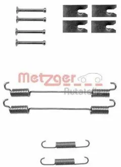 Монтажный к-кт тормозных колодок. METZGER 105-0862