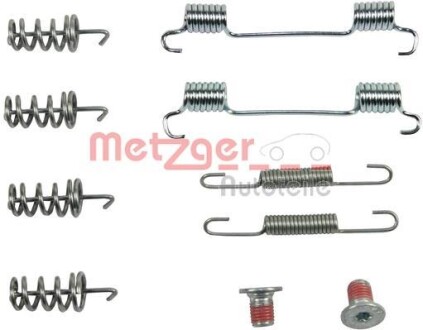 Монтажный к-кт тормозных колодок. METZGER 105-0874